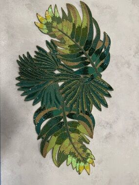Kim Seybert Rare Tropical Beaded Table Centerpiece